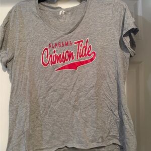 Russell Athletic Heather Gray Alabama Tee